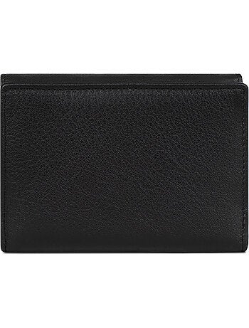 Portefeuille 1 volet Stop RFID Cuir de vachette TAIMA