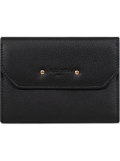Portefeuille 1 volet Stop RFID Cuir de vachette TAIMA - Kiabi Portefeuille 1 volet Stop RFID Cuir de vachette TAIMA - Kiabi
