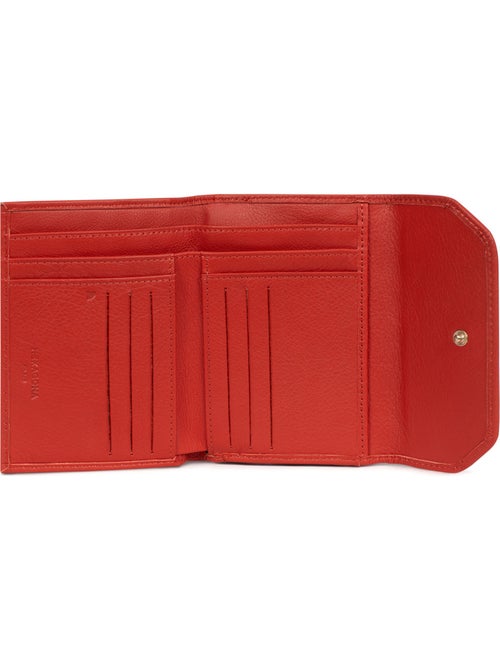 Portefeuille 1 volet Stop RFID Cuir de vachette TAIMA - Kiabi Portefeuille 1 volet Stop RFID Cuir de vachette TAIMA - Kiabi