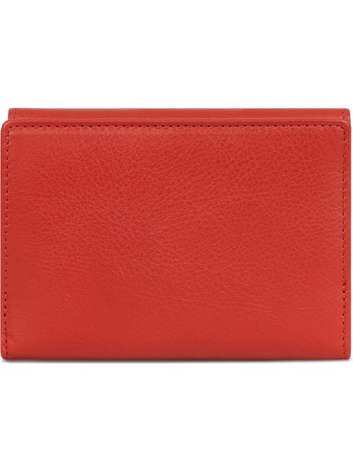 Portefeuille 1 volet Stop RFID Cuir de vachette TAIMA - Kiabi Portefeuille 1 volet Stop RFID Cuir de vachette TAIMA - Kiabi