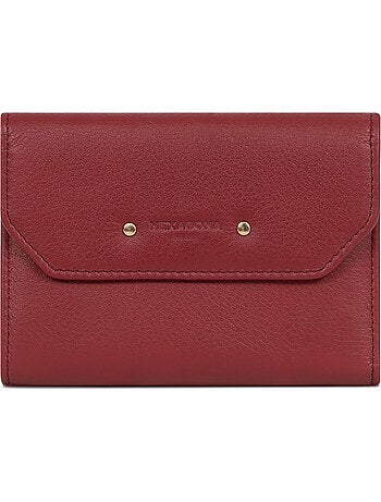Portefeuille 1 volet Stop RFID Cuir de vachette TAIMA
