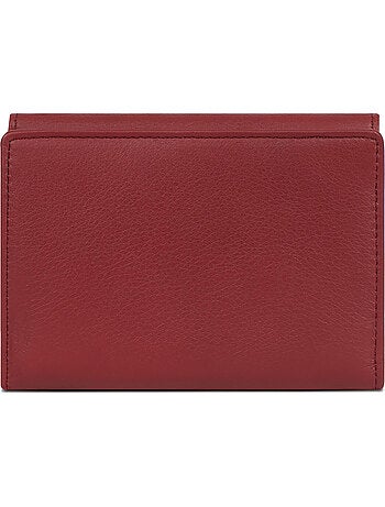 Portefeuille 1 volet Stop RFID Cuir de vachette TAIMA