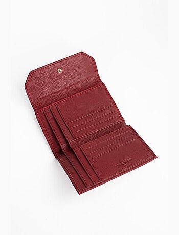 Portefeuille 1 volet Stop RFID Cuir de vachette TAIMA
