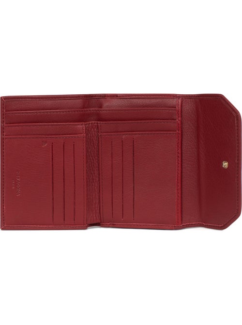 Portefeuille 1 volet Stop RFID Cuir de vachette TAIMA - Kiabi Portefeuille 1 volet Stop RFID Cuir de vachette TAIMA - Kiabi