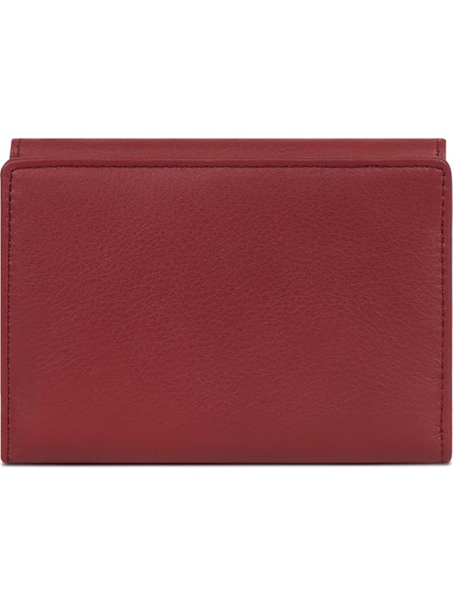 Portefeuille 1 volet Stop RFID Cuir de vachette TAIMA - Kiabi Portefeuille 1 volet Stop RFID Cuir de vachette TAIMA - Kiabi