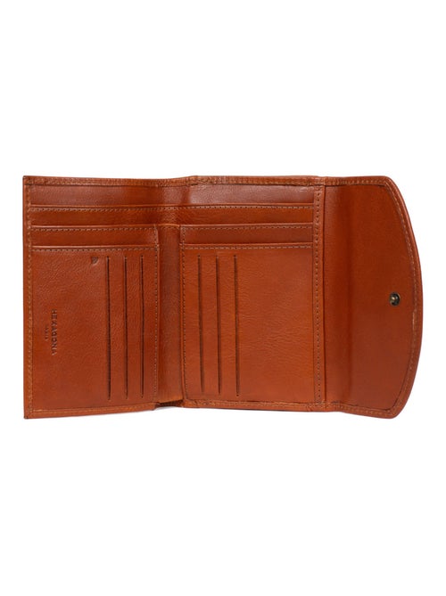 Portefeuille  1 volet  Stop RFID  Cuir JEANNE - Kiabi