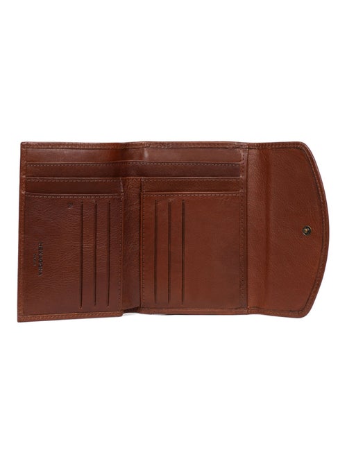 Portefeuille  1 volet  Stop RFID  Cuir JEANNE - Kiabi