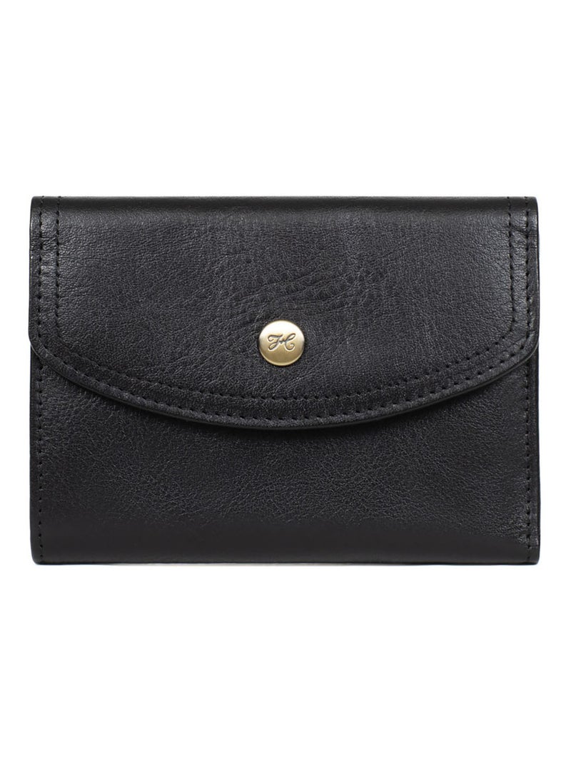 Portefeuille  1 volet  Stop RFID  Cuir JEANNE Noir - Kiabi