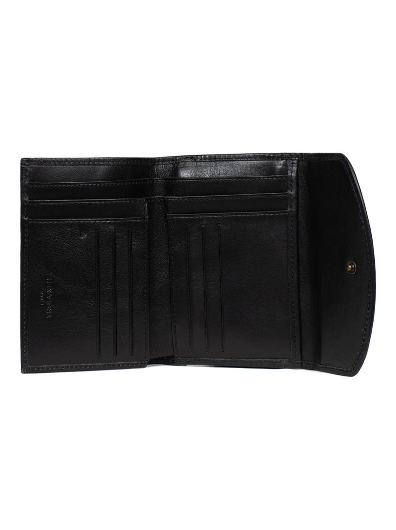 Portefeuille  1 volet  Stop RFID  Cuir JEANNE Noir - Kiabi