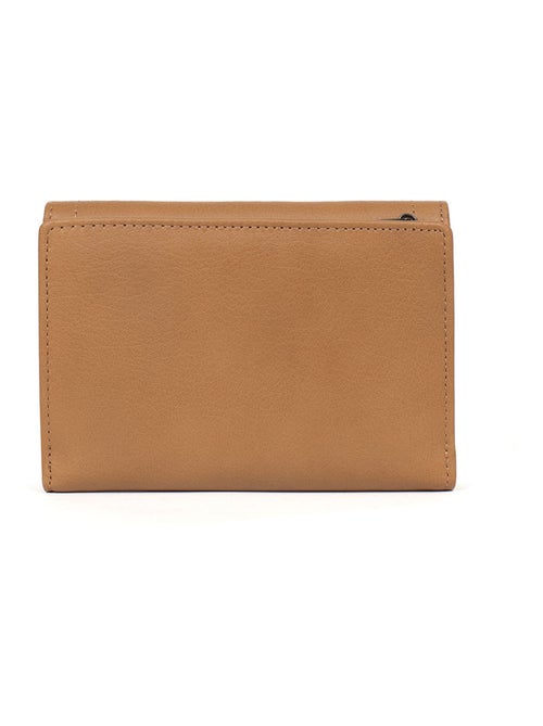 Portefeuille  1 volet  Stop RFID  Cuir SAUVAGE - Kiabi