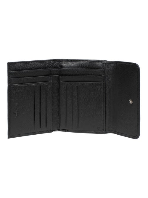 Portefeuille  1 volet  Stop RFID  Cuir SAUVAGE - Kiabi