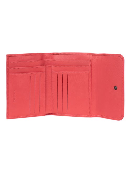 Portefeuille  1 volet  Stop RFID  Cuir SAUVAGE - Kiabi