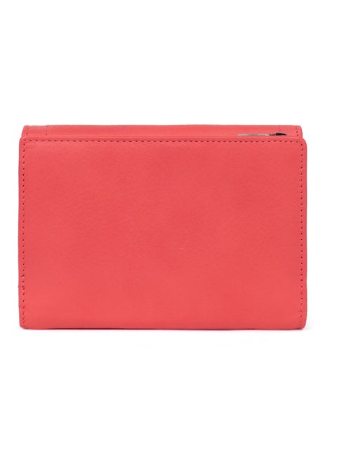Portefeuille  1 volet  Stop RFID  Cuir SAUVAGE - Kiabi