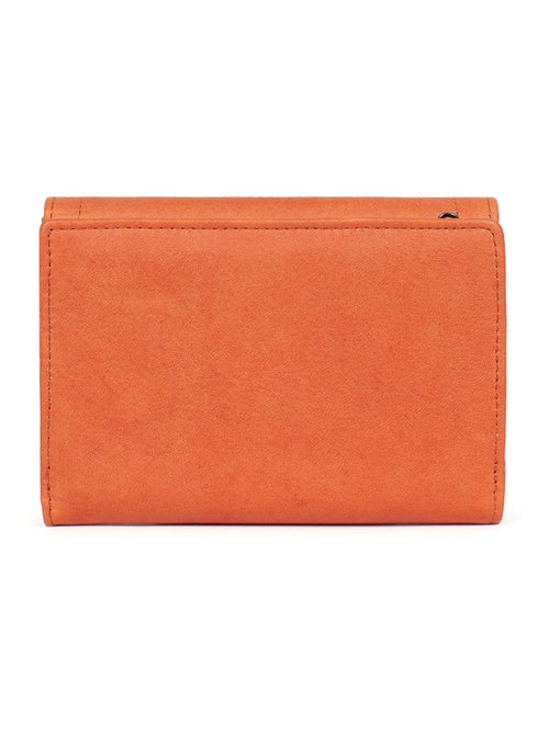 Portefeuille  1 volet  Stop RFID  Cuir SAUVAGE - Kiabi
