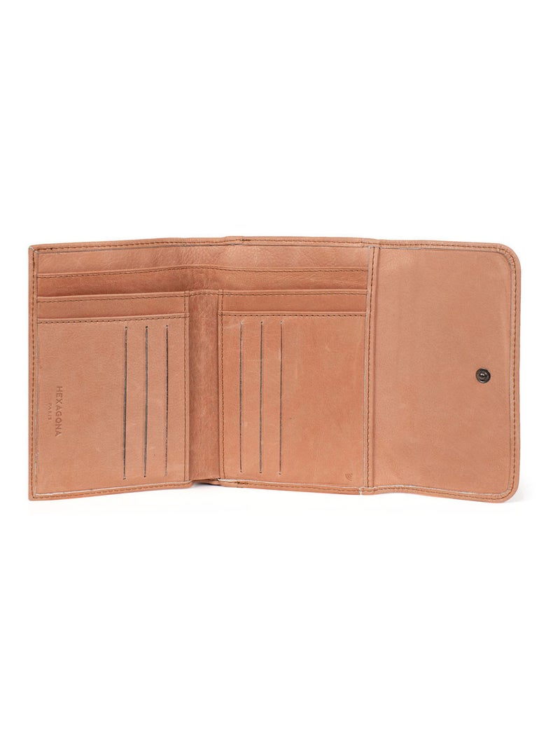 Portefeuille  1 volet  Stop RFID  Cuir SAUVAGE Peche - Kiabi