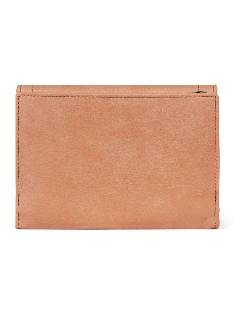 Portefeuille  1 volet  Stop RFID  Cuir SAUVAGE Peche - Kiabi
