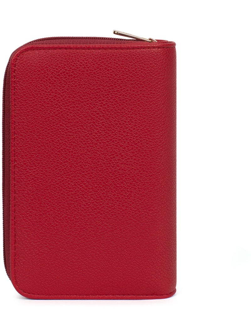 Portefeuille  1 volet  Stop RFID LYS Rouge - Kiabi