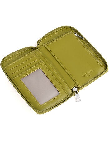 Portefeuille 1 volet stop rfid nila hexagona