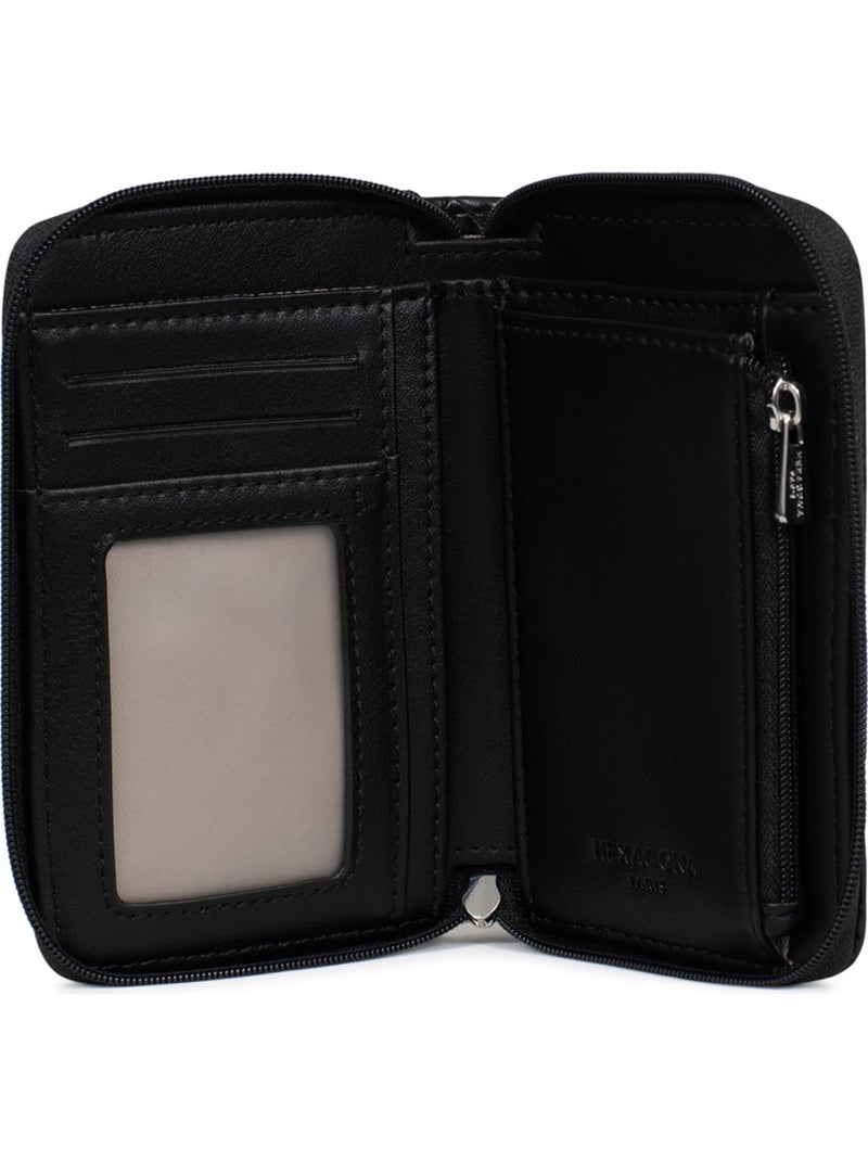 Portefeuille  1 volet  Stop RFID NILA Noir - Kiabi