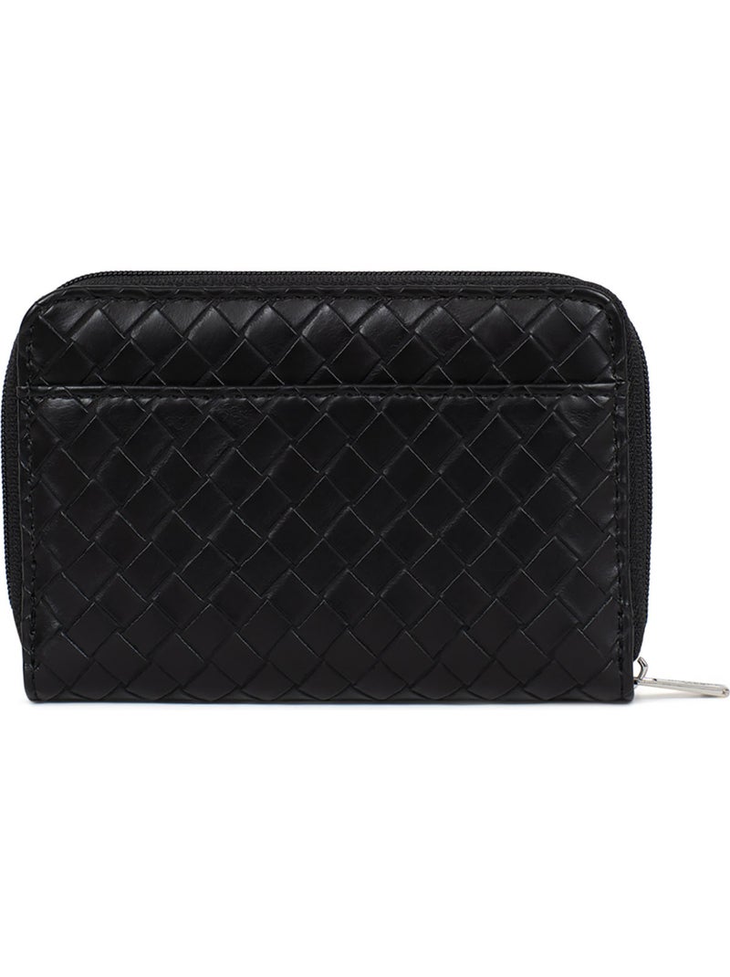 Portefeuille  1 volet  Stop RFID NILA Noir - Kiabi