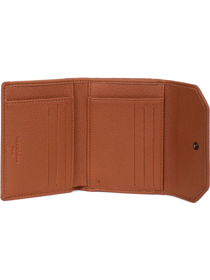 Portefeuille  1 volet  Stop RFID RONDA Cognac - Kiabi