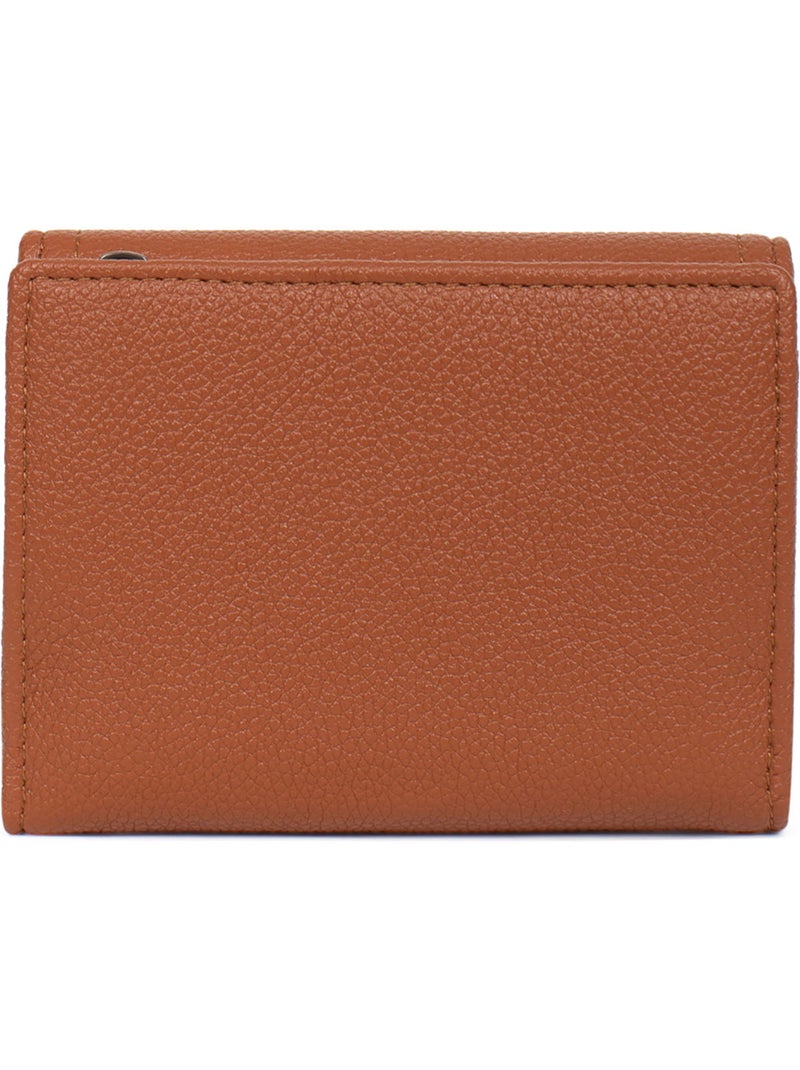 Portefeuille  1 volet  Stop RFID RONDA Cognac - Kiabi