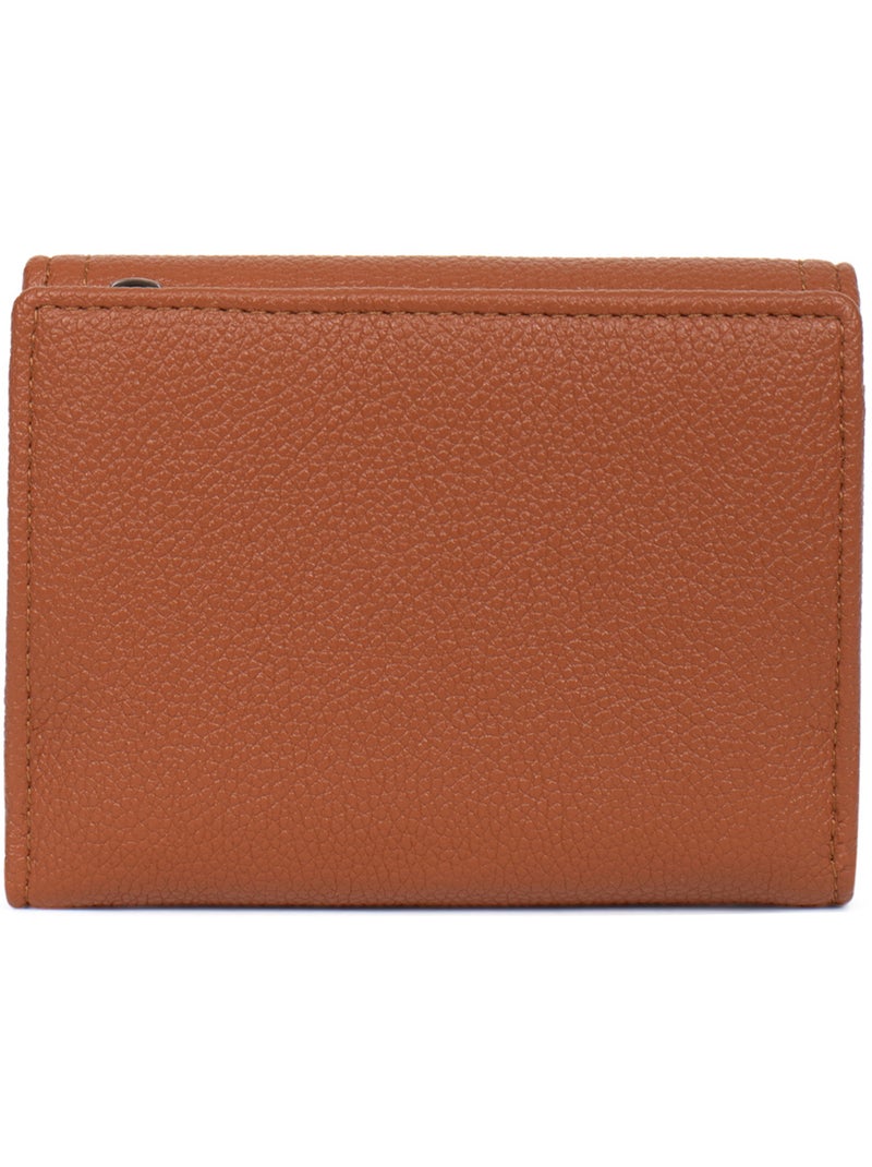 Portefeuille  1 volet  Stop RFID RONDA Cognac - Kiabi