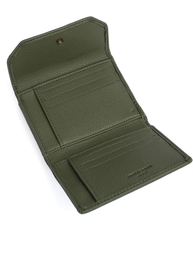 Portefeuille  1 volet  Stop RFID RONDA Kaki - Kiabi