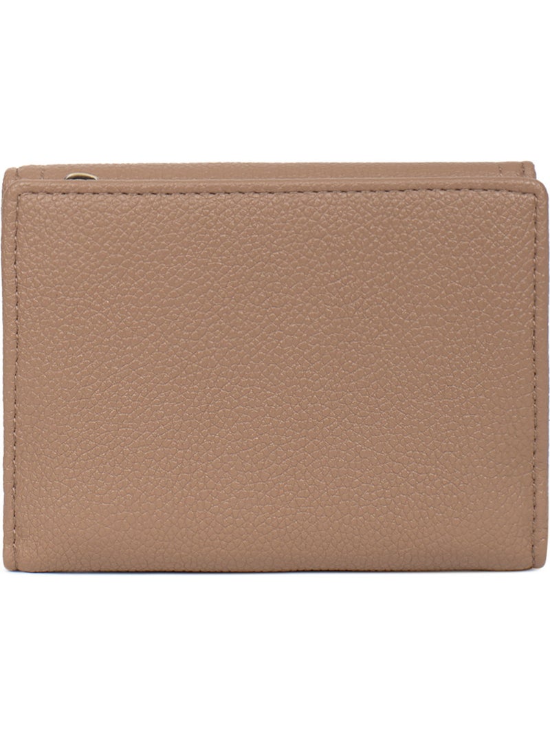Portefeuille  1 volet  Stop RFID RONDA Taupe - Kiabi