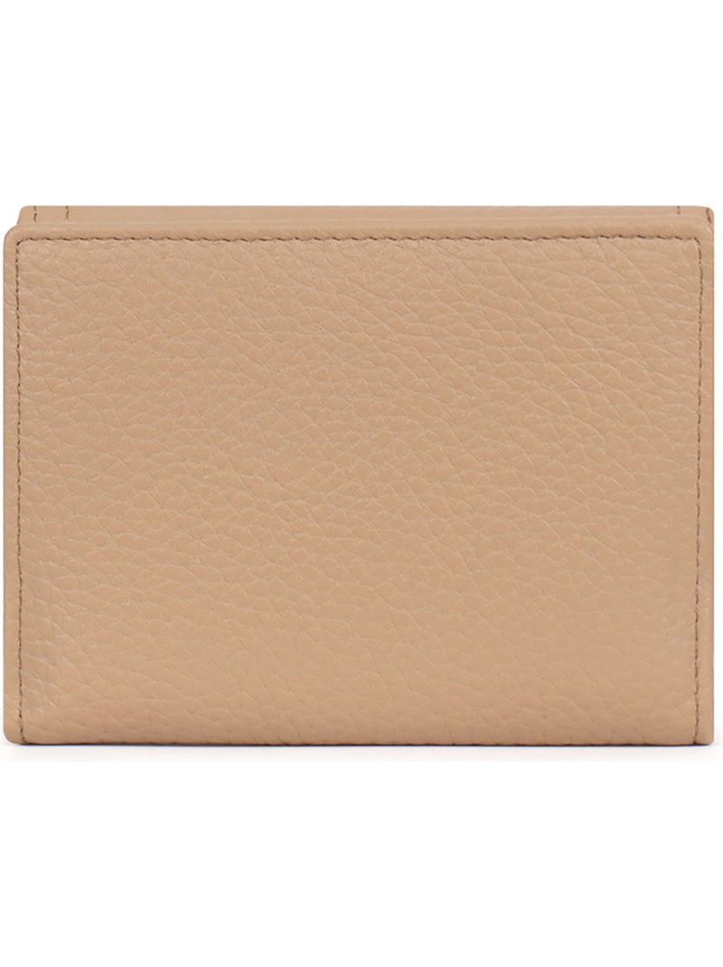Portefeuille  1 volet  Stop RFID ZORA Beige sable - Kiabi