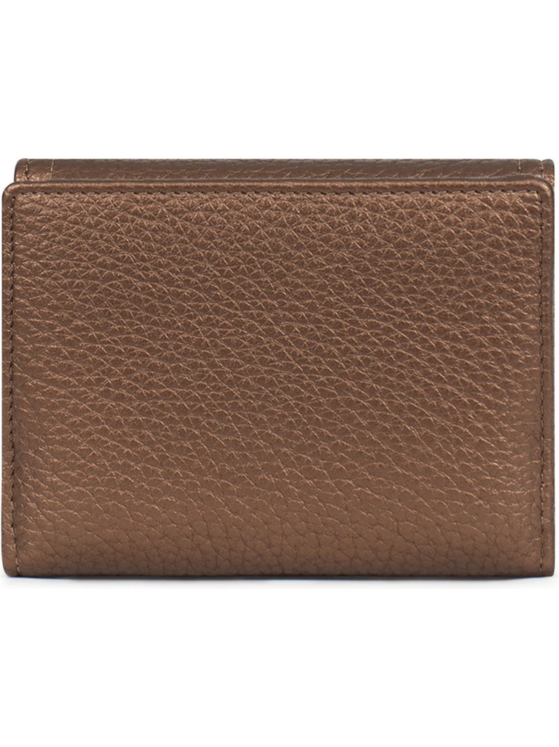 Portefeuille  1 volet  Stop RFID ZORA Bronze - Kiabi