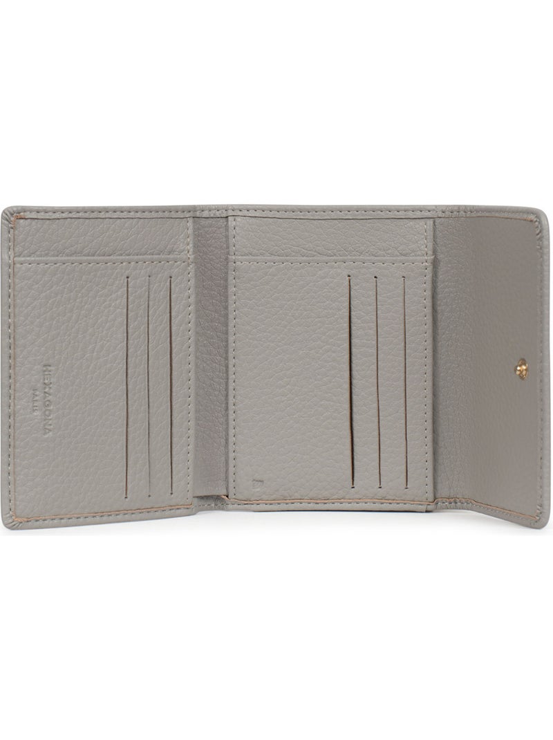 Portefeuille  1 volet  Stop RFID ZORA Gris clair - Kiabi
