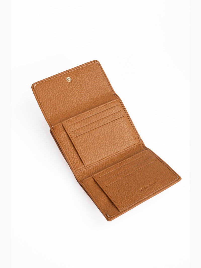 Portefeuille  1 volet  Stop RFID ZORA Marron caramel - Kiabi