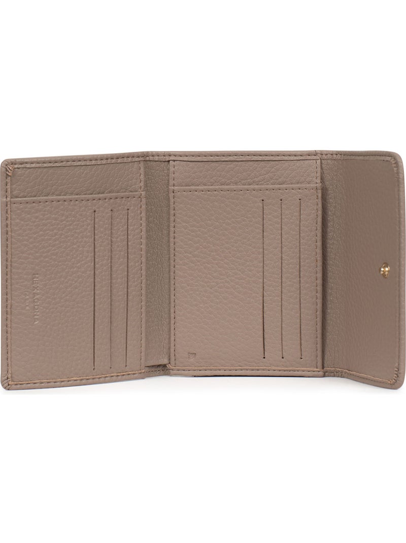 Portefeuille  1 volet  Stop RFID ZORA Taupe - Kiabi