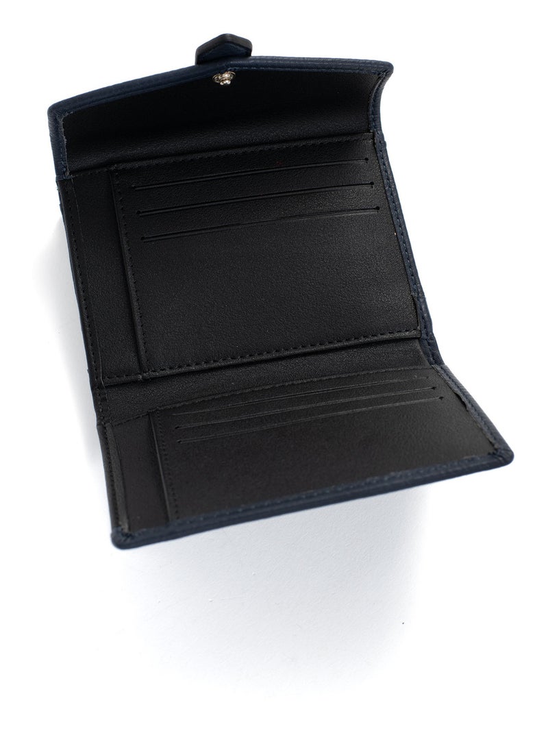Portefeuille  1 volet TOSCANE Bleu marine - Kiabi