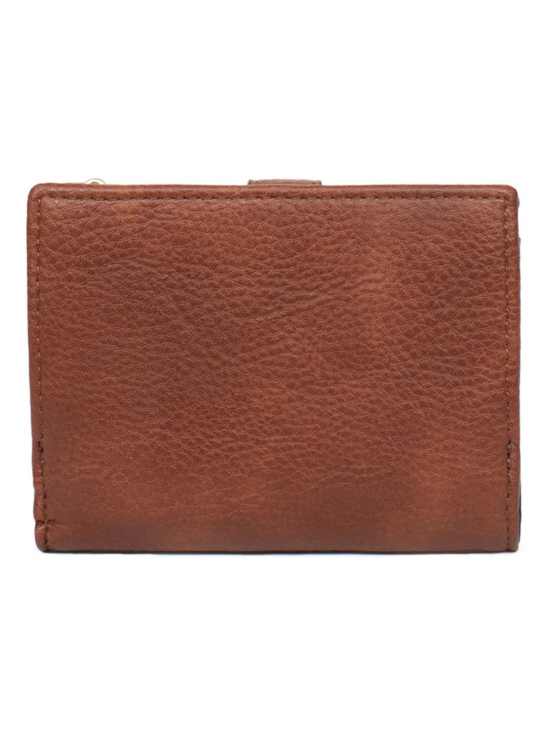 Portefeuille  1 volet TOSCANE Marron foncé - Kiabi
