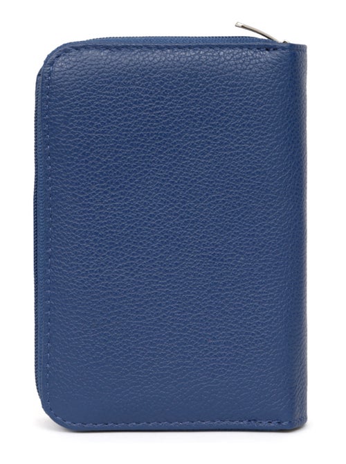 Portefeuille  2 volets  Cuir CONFORT - Kiabi