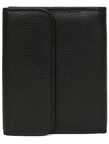 Portefeuille 2 volets cuir confort hexagona