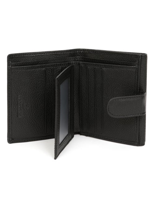 Portefeuille  2 volets  Cuir CONFORT - Kiabi