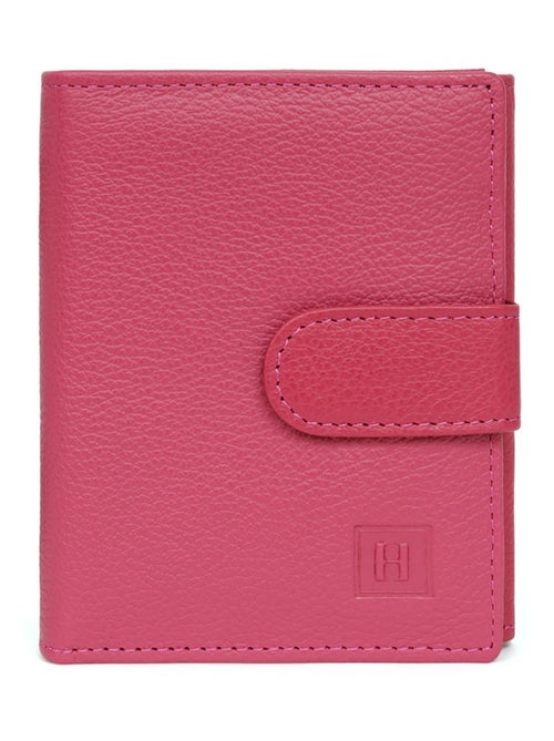 Portefeuille  2 volets  Cuir CONFORT - Kiabi