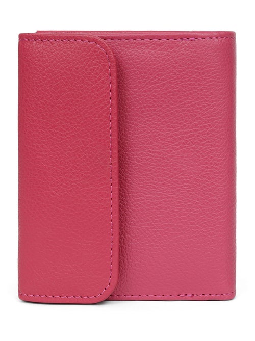 Portefeuille  2 volets  Cuir CONFORT - Kiabi