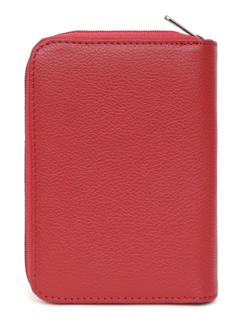 Portefeuille  2 volets  Cuir CONFORT - Kiabi