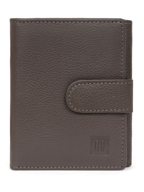 Portefeuille  2 volets  Cuir CONFORT - Kiabi