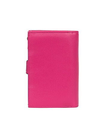 Portefeuille 2 volets cuir multico hexagona