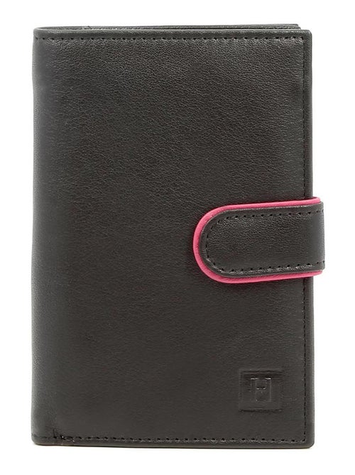 Portefeuille  2 volets  Cuir MULTICO - Kiabi