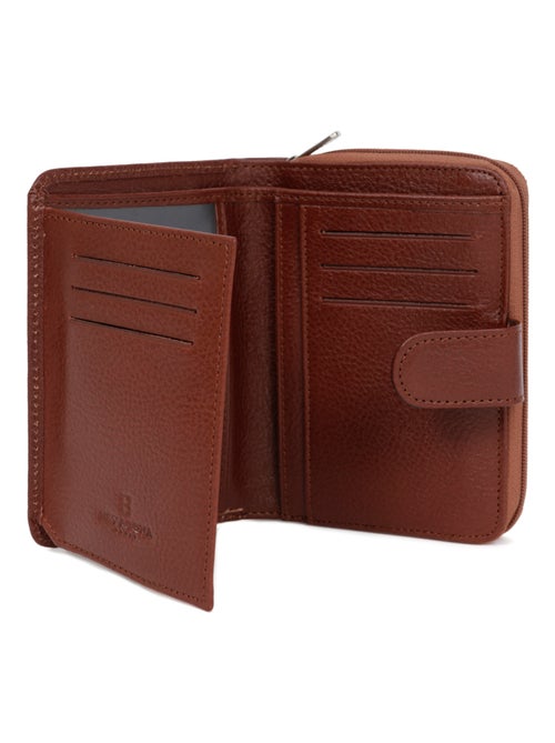 Portefeuille  2 volets  Cuir RÉPUBLIQUE - Kiabi