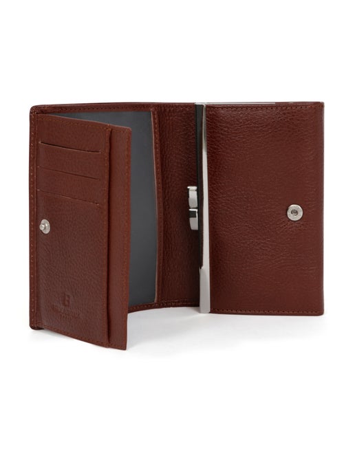 Portefeuille  2 volets  Cuir RÉPUBLIQUE - Kiabi