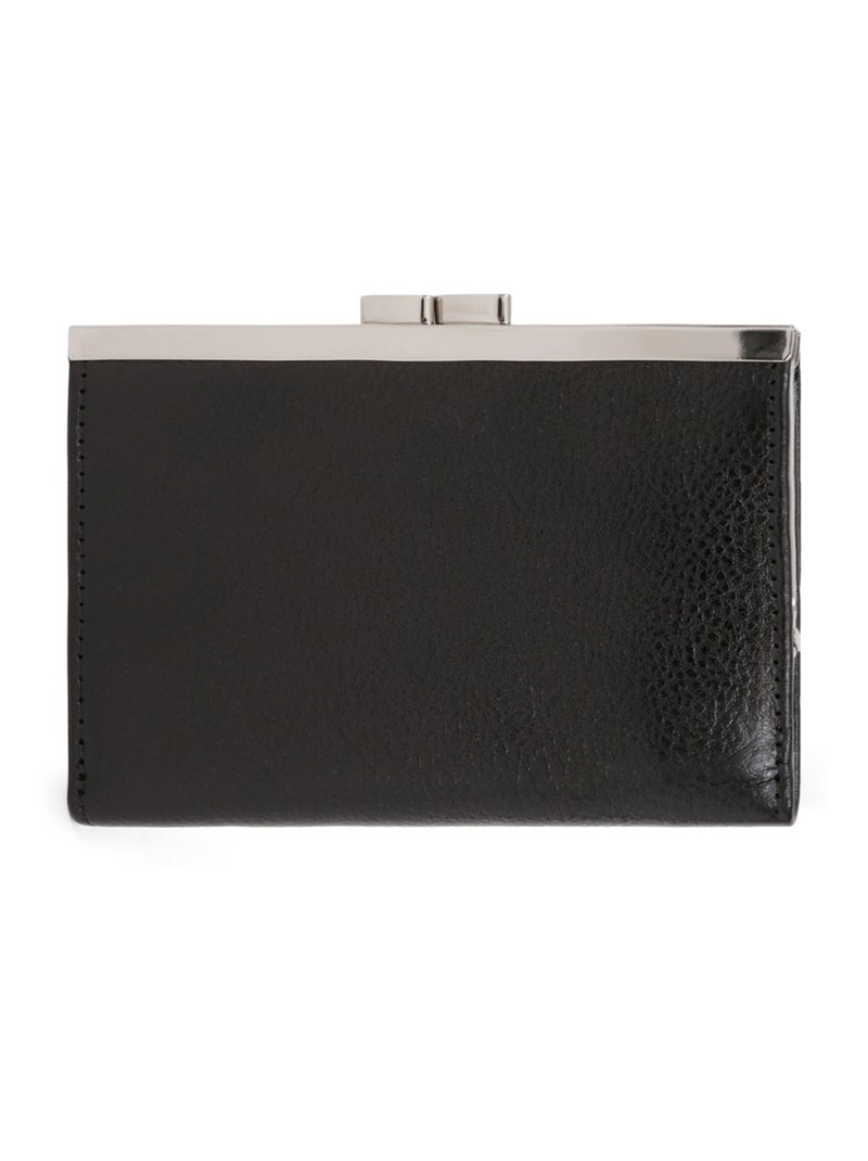 Portefeuille  2 volets  Cuir RÉPUBLIQUE Noir - Kiabi