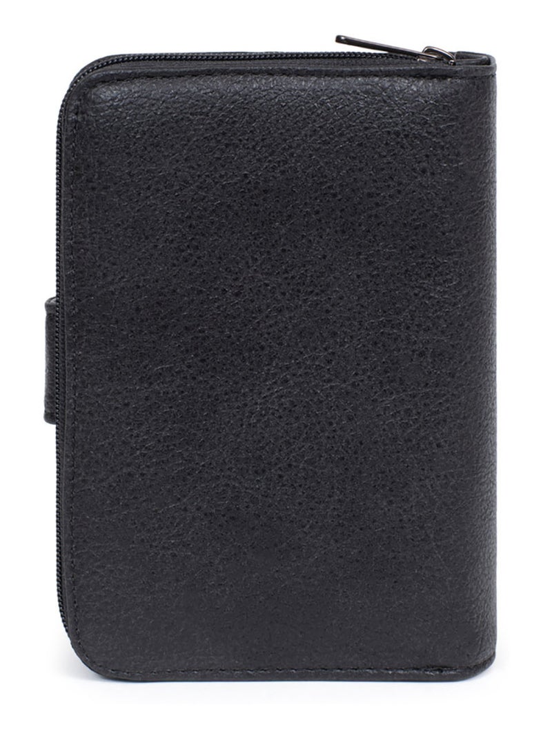 Portefeuille  2 volets GRACIEUSE Noir - Kiabi