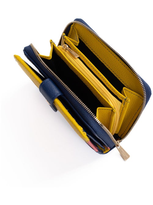 Portefeuille  2 volets  Stop RFID  Cuir BAHIA - Kiabi